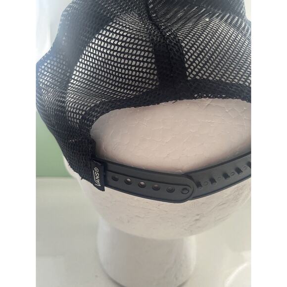 Vans Off The Wall Multicolor Skateboard Trucker Snapback Cap Hat Mesh Adjustable - Picture 3 of 3